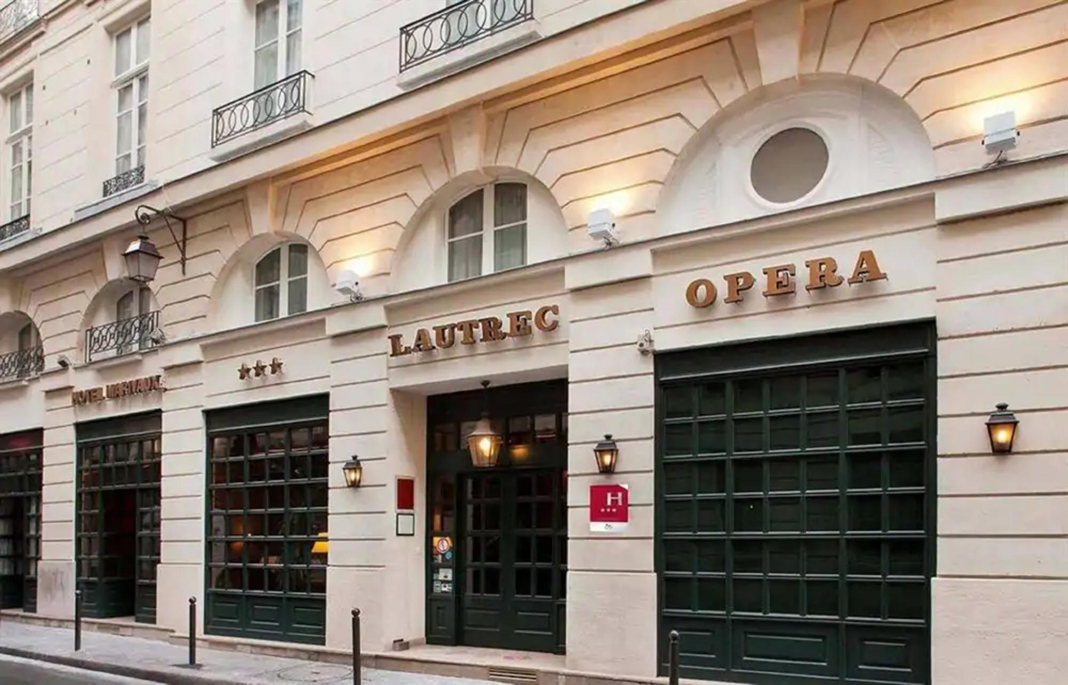 Lautrec Opera Hotel Paris Bagian luar foto