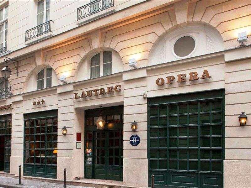 Lautrec Opera Hotel Paris Bagian luar foto
